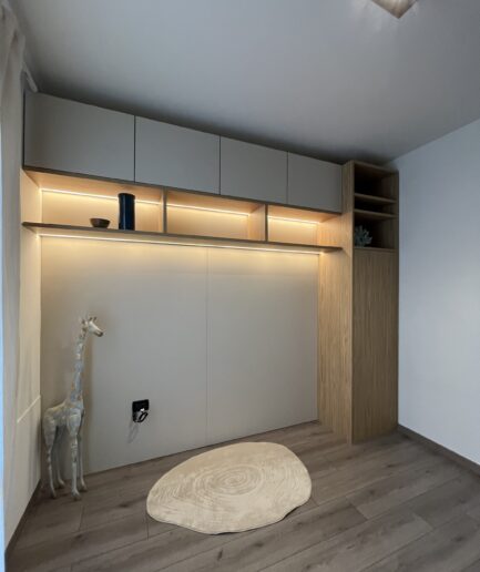 Arredamento Rovere e Champagne